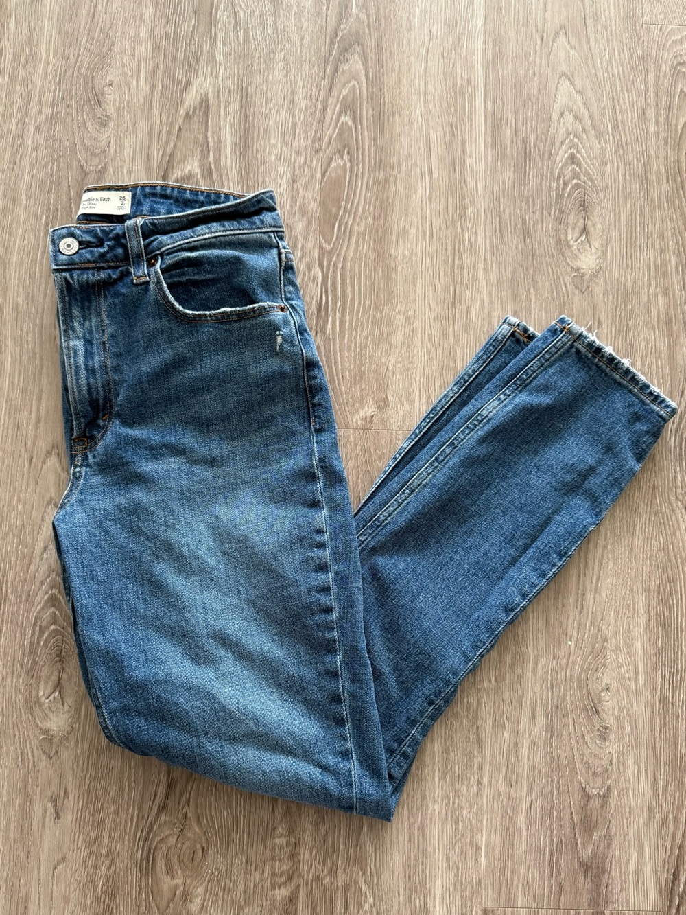 Abercrombie & Fitch Curve Love High Rise Skinny Jeans